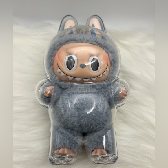 New Labubu V1 Transparent Protective Case I Exciting Macaron - Picture 7 of 9